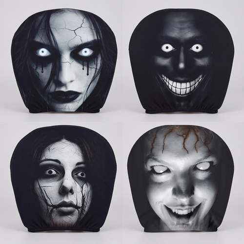 HauntedHead™ Phantom Headrest Covers
